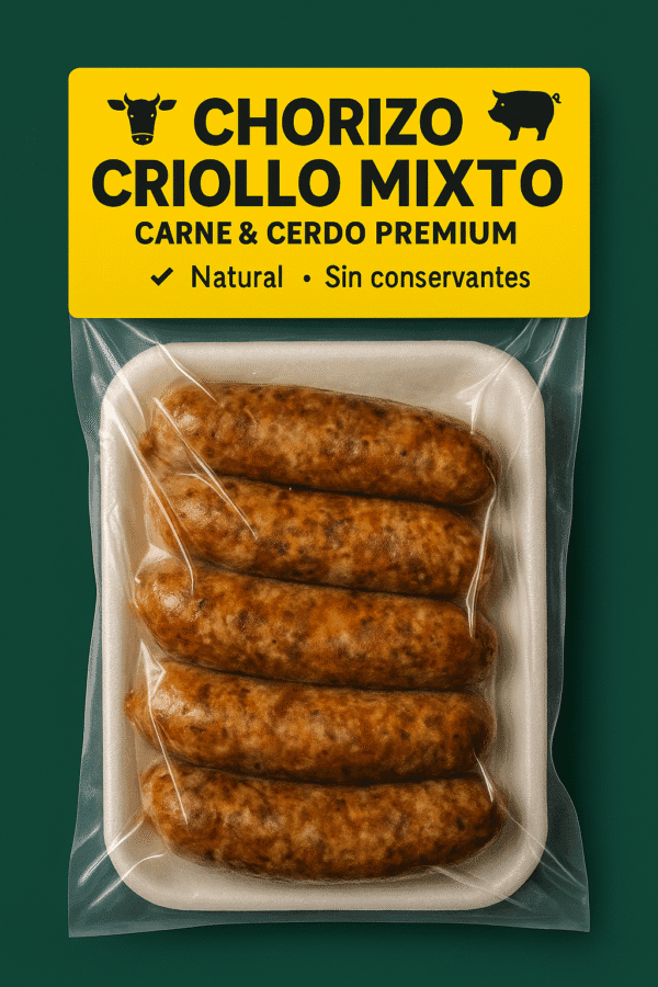 Chorizo Criollo Mixto – Carne & Cerdo PREMIUM - Image 2