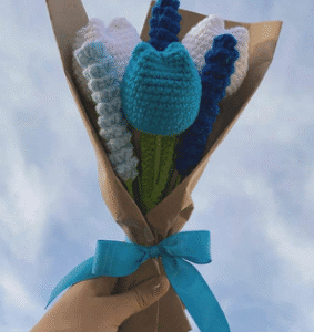 Ramo tulipán Azul